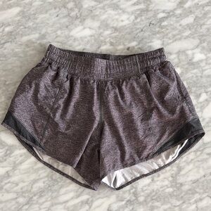 Lululemon Women's Heather Gray Athletic Shorts